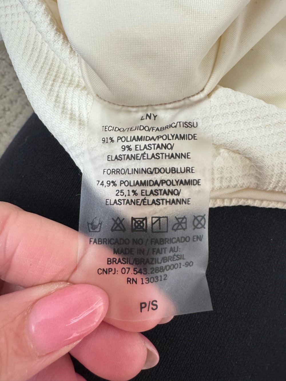Lenny Niemeyer Ivory Textured Scoop Back One Piece Swimsuit S - Picture 11 of 11